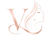 Logo of Velvet Loop Women's Cosmetics with a stylized face and rose gold color on a white background.