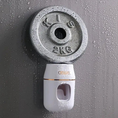 Automatic Wall-Mounted Toothpaste Dispenser and Holder