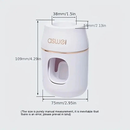 Automatic Wall-Mounted Toothpaste Dispenser and Holder